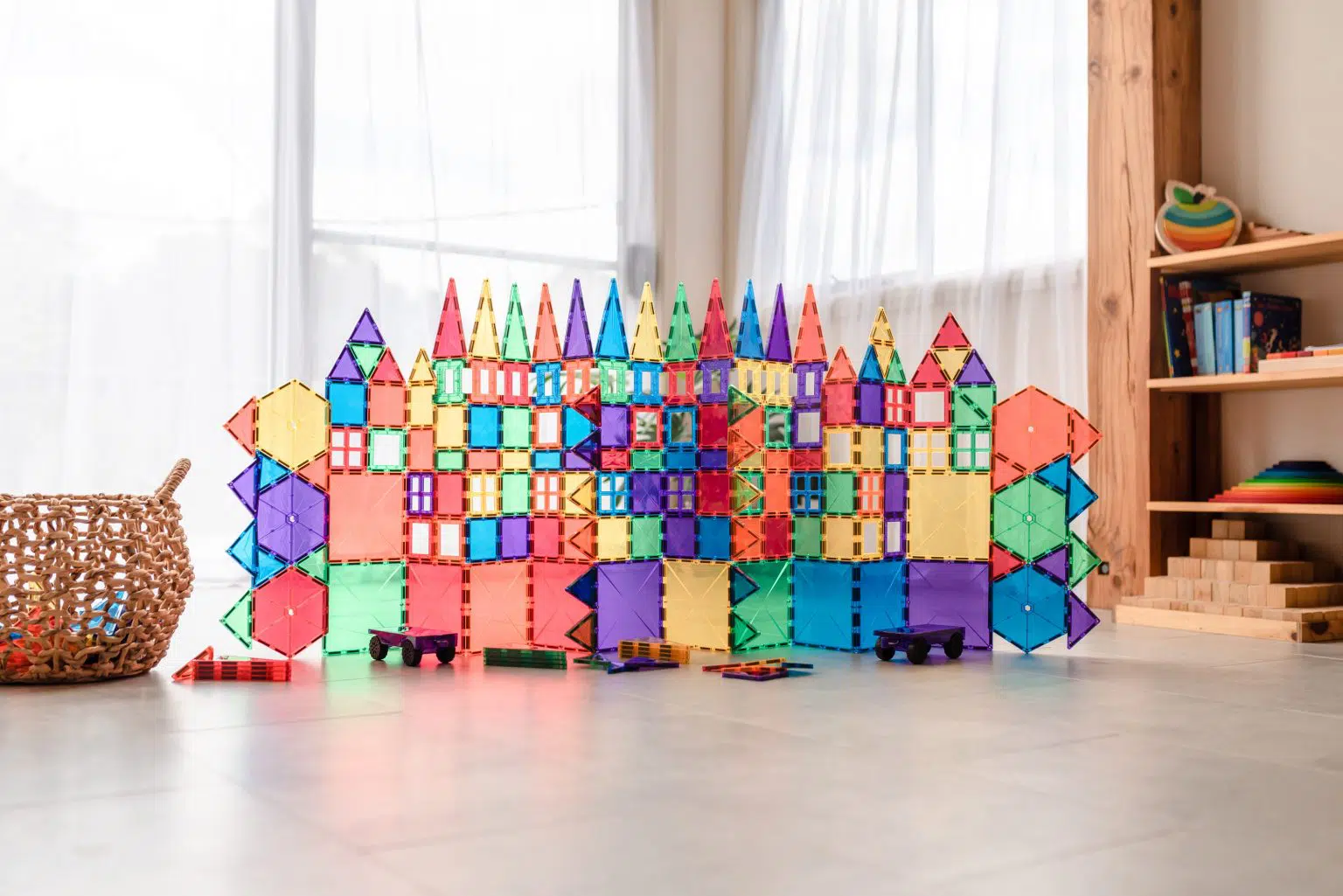 Connetix Tiles Rainbow Mega set (212 kom) - Image 3