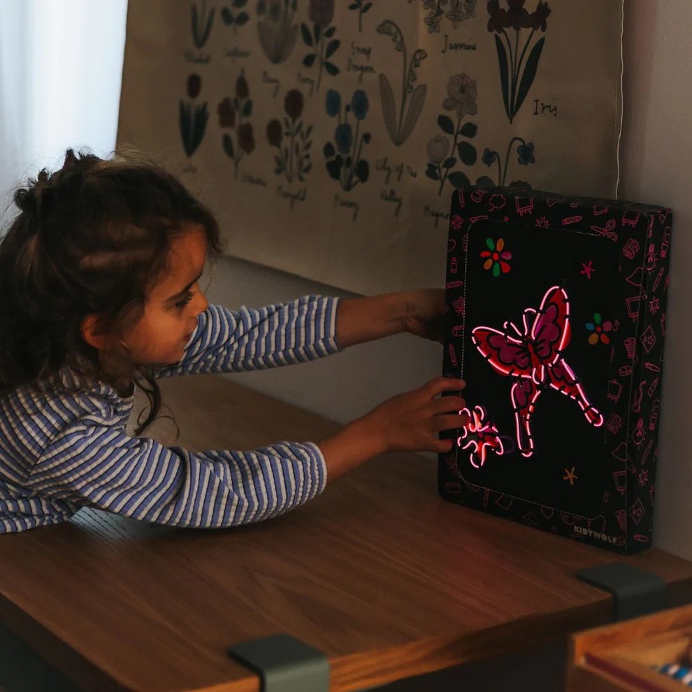 Kidywolf KIDYNEON Kreativni set za svjetleću zidnu dekoraciju Tales - Image 11