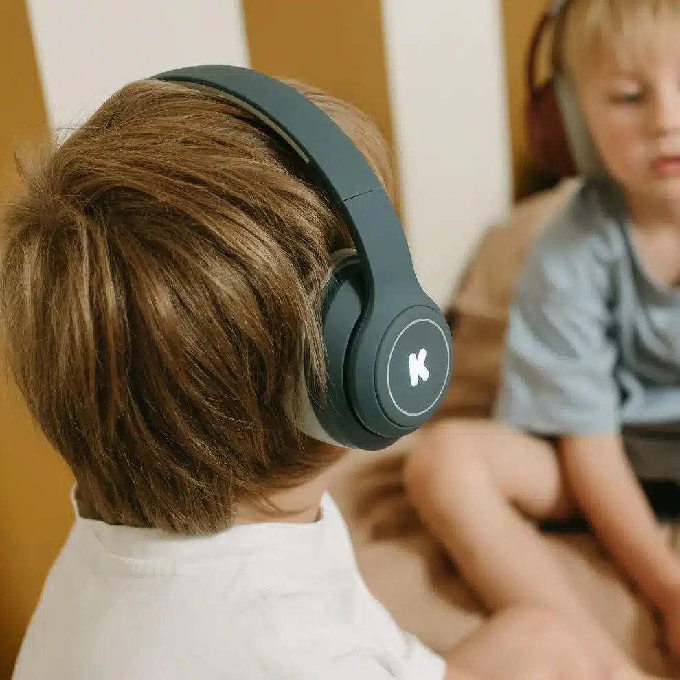 Kidywolf K-EARS Bluetooth slušalice za djecu i tinejdžere 85 dB – Blue - Image 3