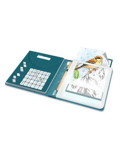 Kidywolf KIDYDRAW PAD Svjetleća tabla za crtanje s 30 ilustracija Animals