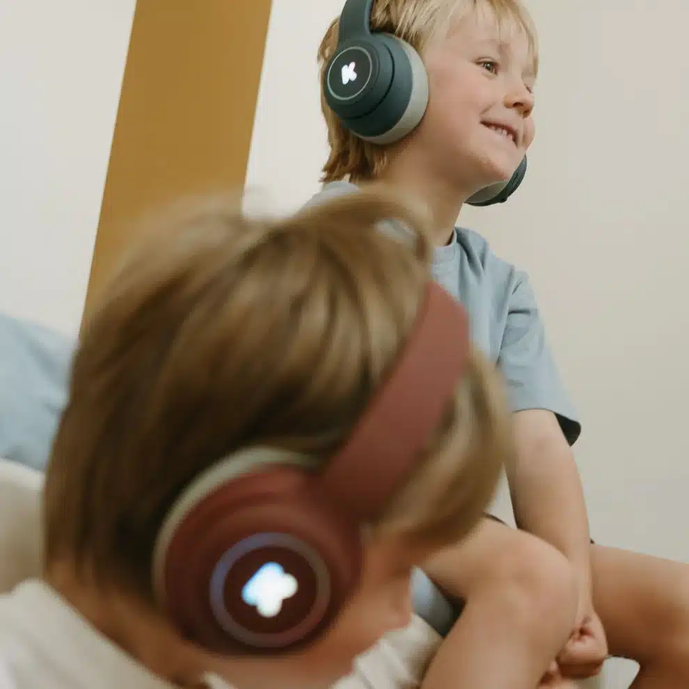 Kidywolf K-EARS Bluetooth slušalice za djecu i tinejdžere 85 dB Red Dark - Image 3