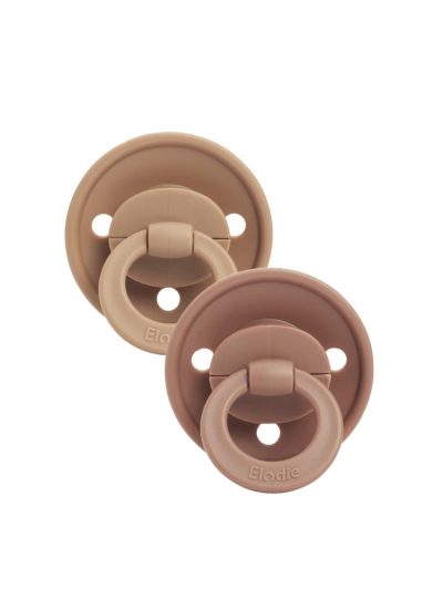 Elodie Cucle silikon Binky Bundle Soft Terracotta (3m+) 2kom