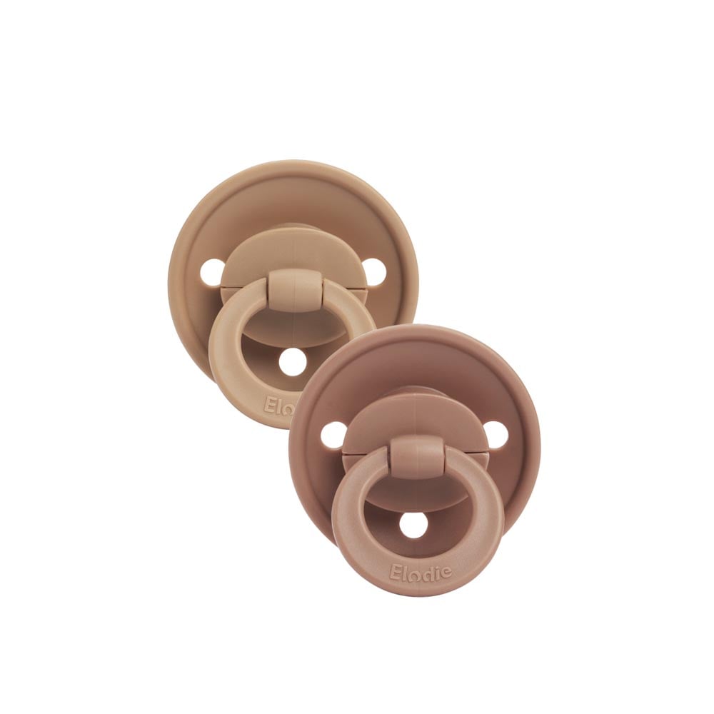 Elodie Cucle silikon Binky Bundle Soft Terracotta (3m+) 2kom