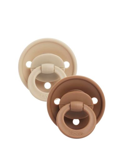 Elodie Cucle kaučuk Binky Bundle Pure Khaki (3m+) 2kom