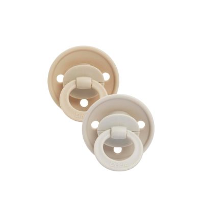 Elodie Cucle silikon Binky Bundle za novorođenče Pure Khaki (0-6m) 2kom