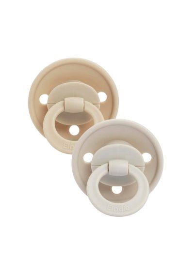 Elodie Cucle silikon Binky Bundle za novorođenče Pure Khaki (0-6m) 2kom