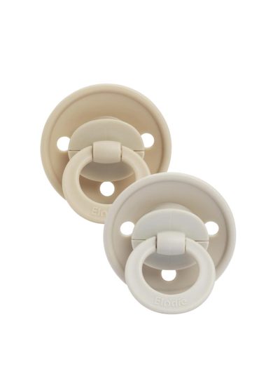 Elodie Cucle kaučuk Binky Bundle za novorođenče Pure Khaki (0-6m) 2kom