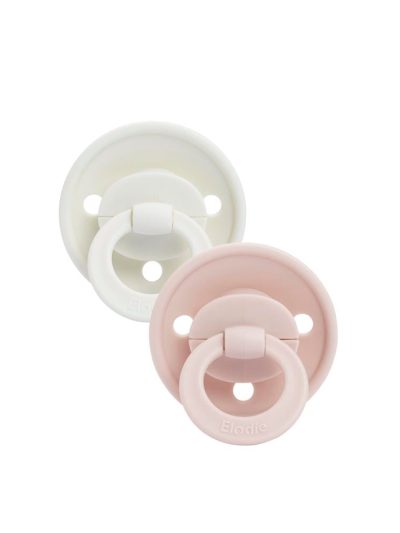 Elodie Cucle silikon Binky Bundle za novorođenče Powder Pink (0-6m) 2kom
