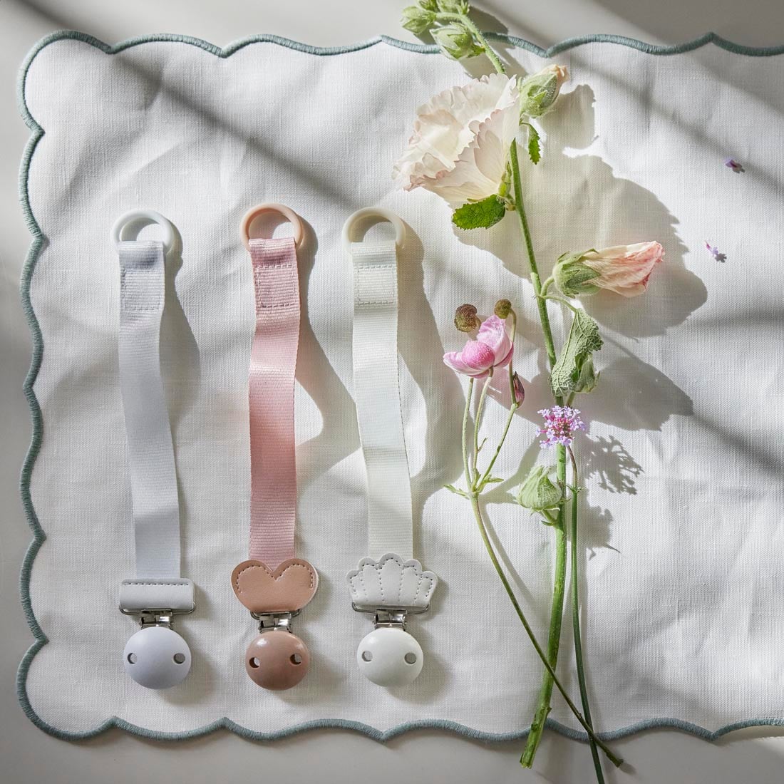 Elodie Details vezica za cuclu/dudu Wood Blushing Pink - Image 2