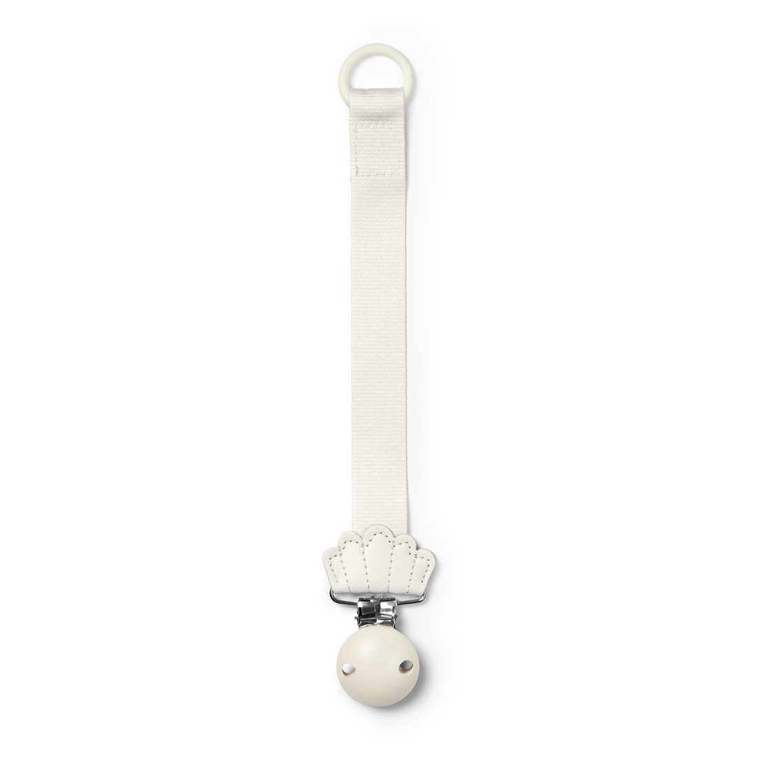 Elodie Details vezica za cuclu/dudu Wood Vanilla White