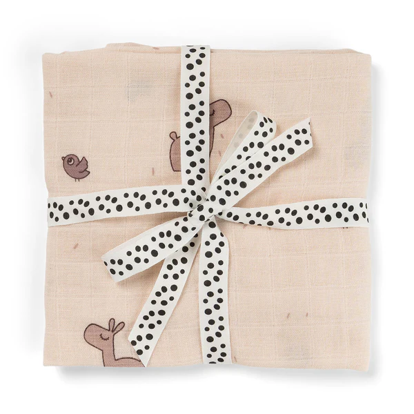 Done by Deer swaddle pamučna pelena 120×120 Lalee Powder