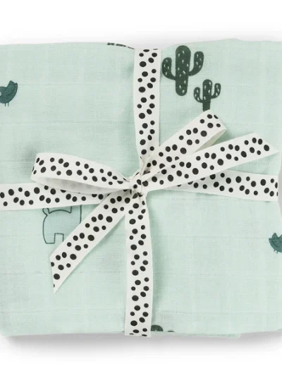 Done by Deer swaddle pamučna pelena 120×120 Lalee Blue