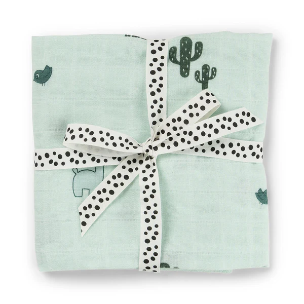 Done by Deer swaddle pamučna pelena 120×120 Lalee Blue