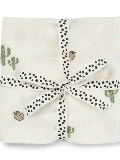 Done by Deer swaddle pamučna pelena 120×120 Lalee Sand