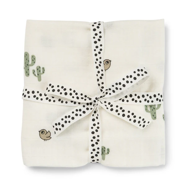 Done by Deer swaddle pamučna pelena 120×120 Lalee Sand