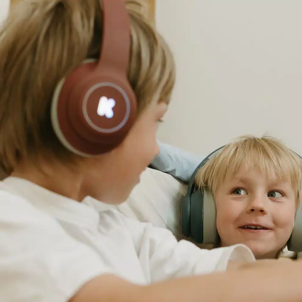 Kidywolf K-EARS Bluetooth slušalice za djecu i tinejdžere 85 dB Red Dark - Image 4