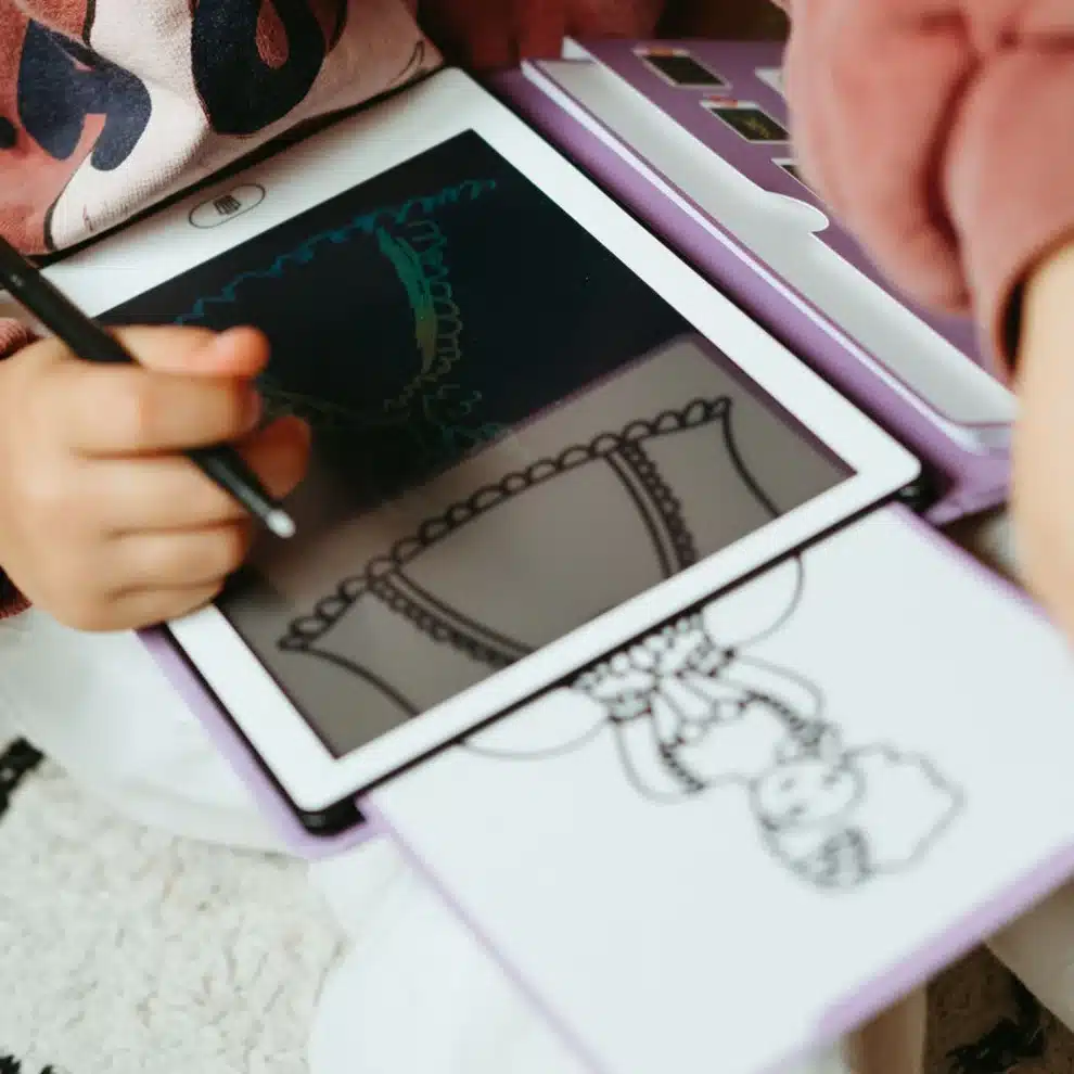 Kidywolf KIDYDRAW MINI Digitalna tabla za crtanje s 30 ilustracija Princess - Image 7