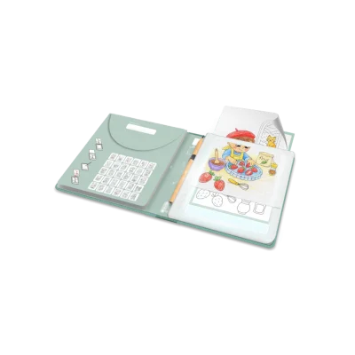 Kidywolf KIDYDRAW PAD Svjetleća tabla za crtanje s 30 ilustracija Food