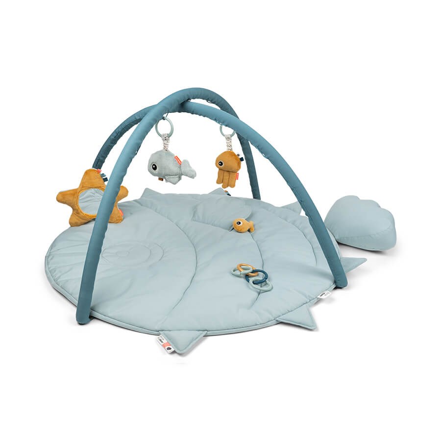 Done by Deer Aktivnosna podloga za igranje Sea friends Blue