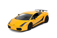 Mattel Lamborghini Gallardo pull-back autić – žuti