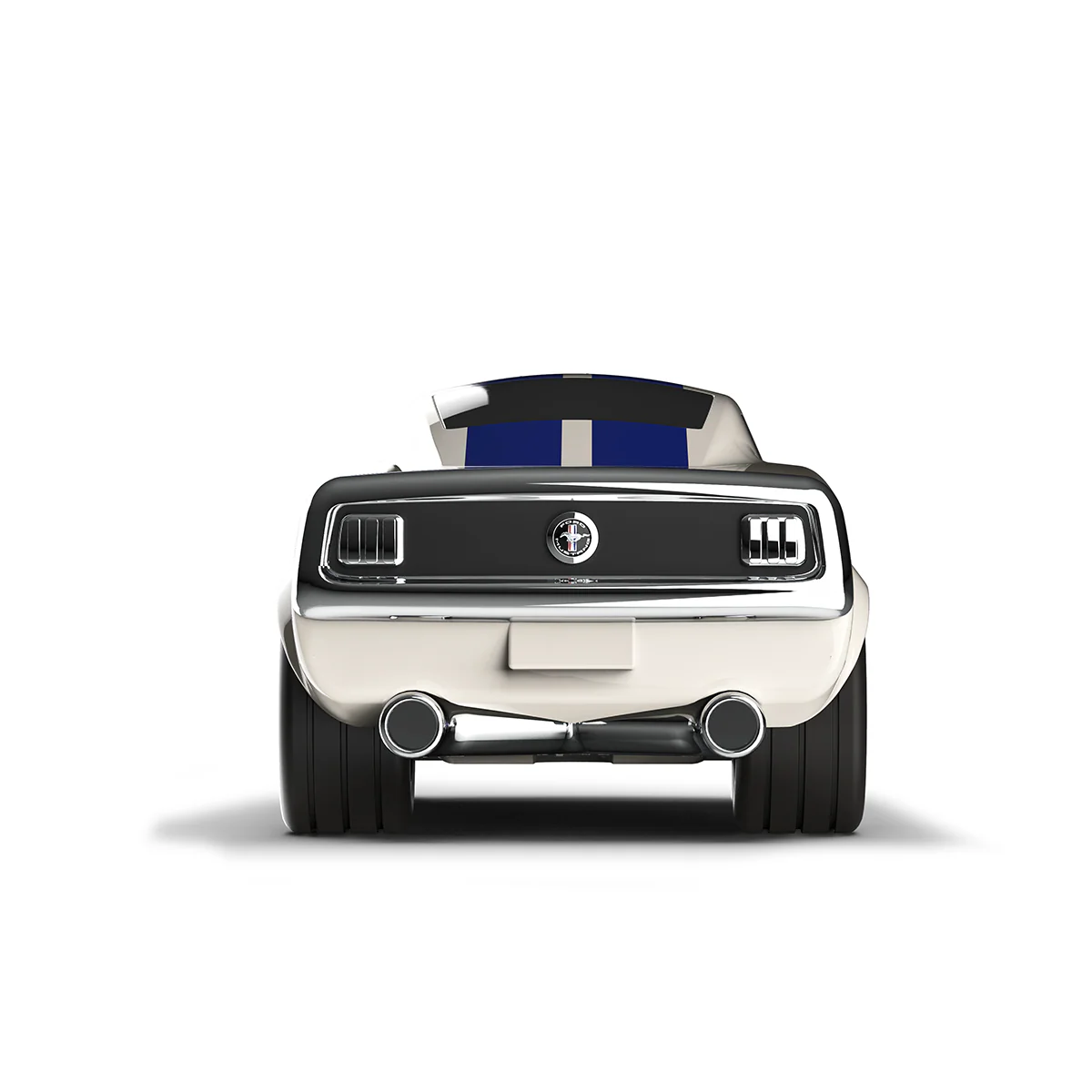 Baghera Racing autić Ford Mustang Beige Licencirani model - Image 5
