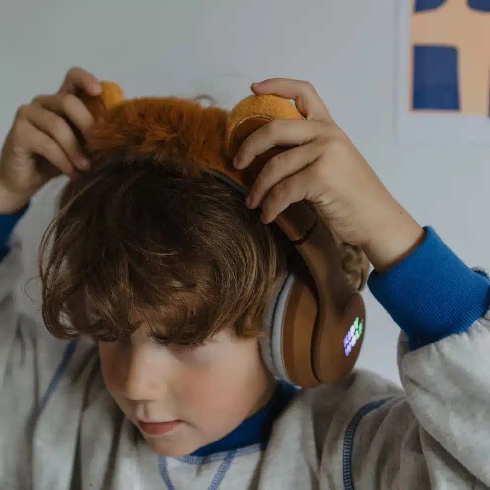 Kidywolf KIDYEARS Dječije Bluetooth slušalice s motivom 85 dB Lion - Image 2