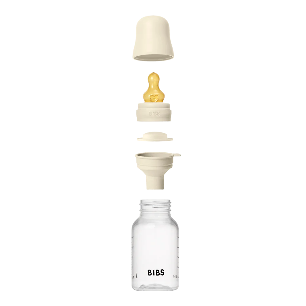 BIBS flašica Round latex 150ml Ivory - Image 3