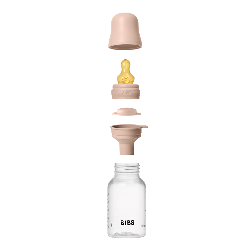 BIBS flašica Round latex 150ml Blush - Image 3