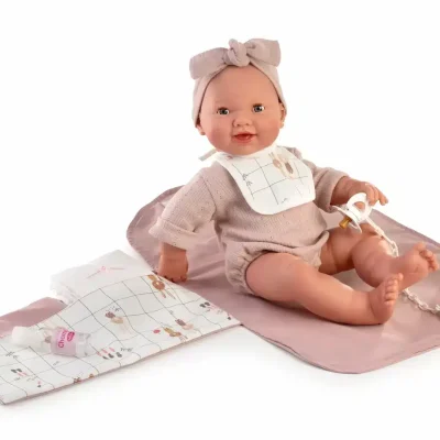 Antonio Juan lutka beba Mia piškilica s podlogom za presvlačenje 42 cm