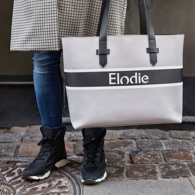 Elodie Torba za previjanje – Moonshel Saffiano Logo Tote - Image 2