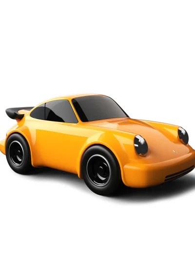 Baghera Racing autić Porsche 911 Yellow Licencirani model