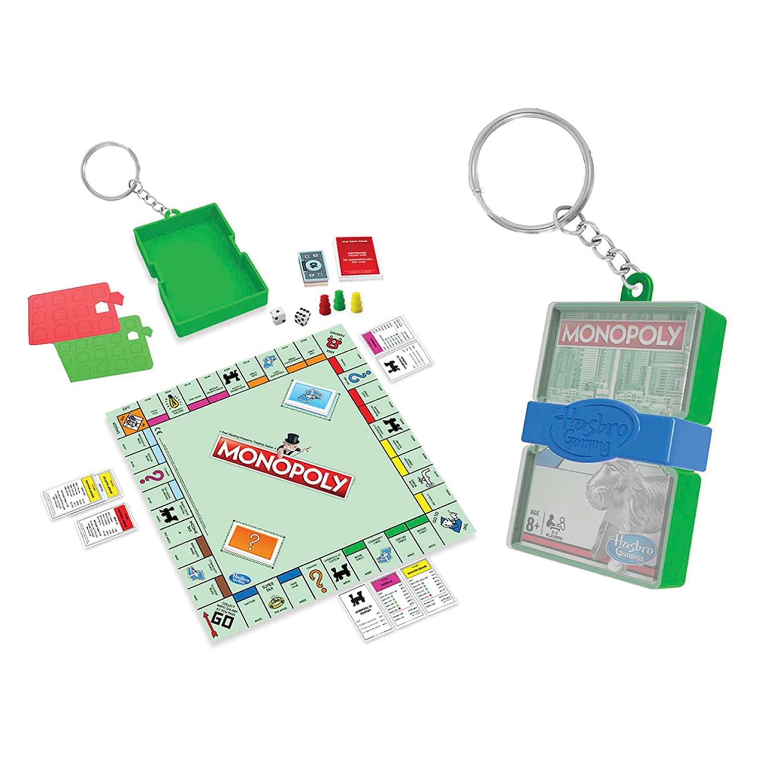 Hasbro Mini Games Monopoly igra s privjeskom