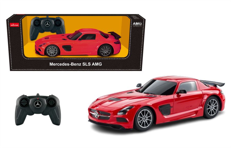 Rastar Mercedes-Benz SLS AMG Black Series – auto na daljinski 1:18, više boja - Image 3