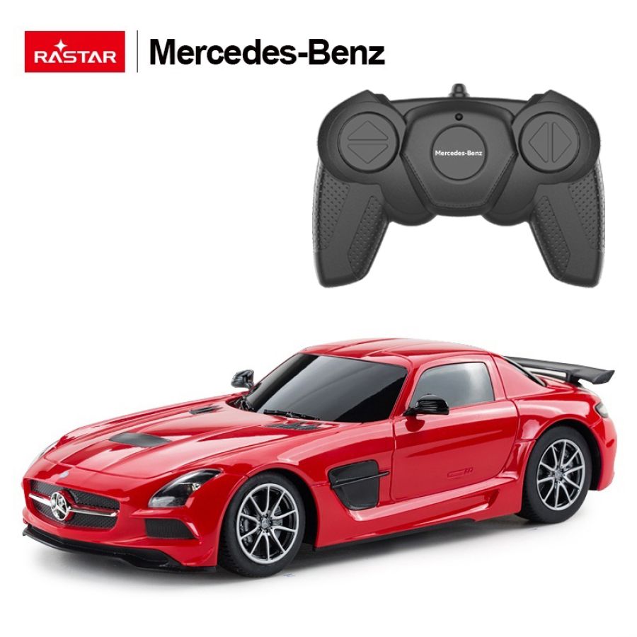 Rastar Mercedes-Benz SLS AMG Black Series – auto na daljinski 1:18, više boja