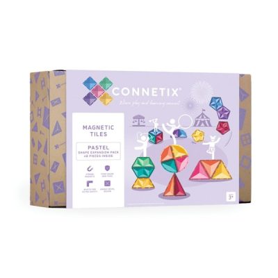 Connetix Tiles Pastel Shape Expansion (48 kom)