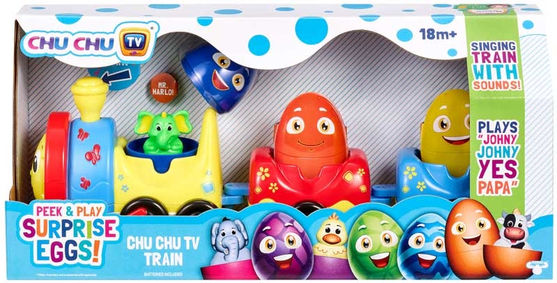 Chu Chu Pick and Play vlak s jajima iznenađenja