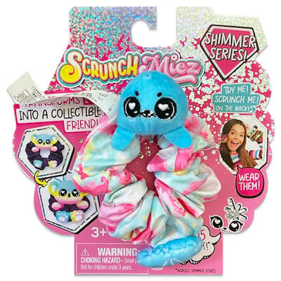 Moose Toys Scrunchmiez Summer Series plišanac i gumica za kosu