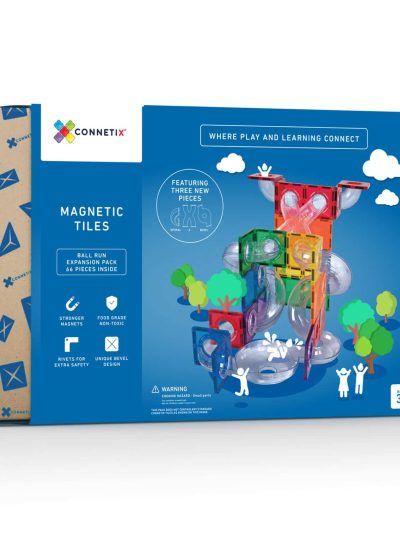 Connetix Tiles Rainbow Ball Run Expansion set (66 kom)