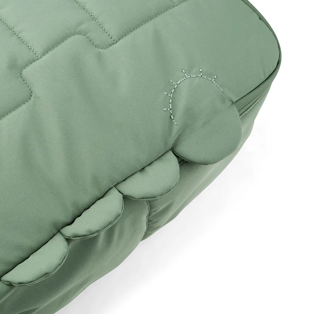 Done by Deer Quilted ruksak 9,6L Croco Green - Image 3