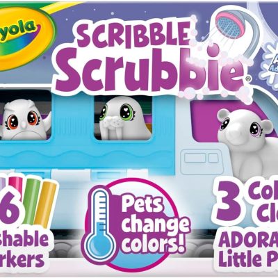 Crayola Scribble Scrubbie Arctic Snow Explorer kreativni set