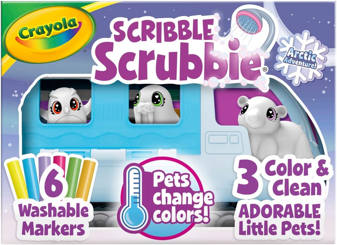 Crayola Scribble Scrubbie Arctic Snow Explorer kreativni set