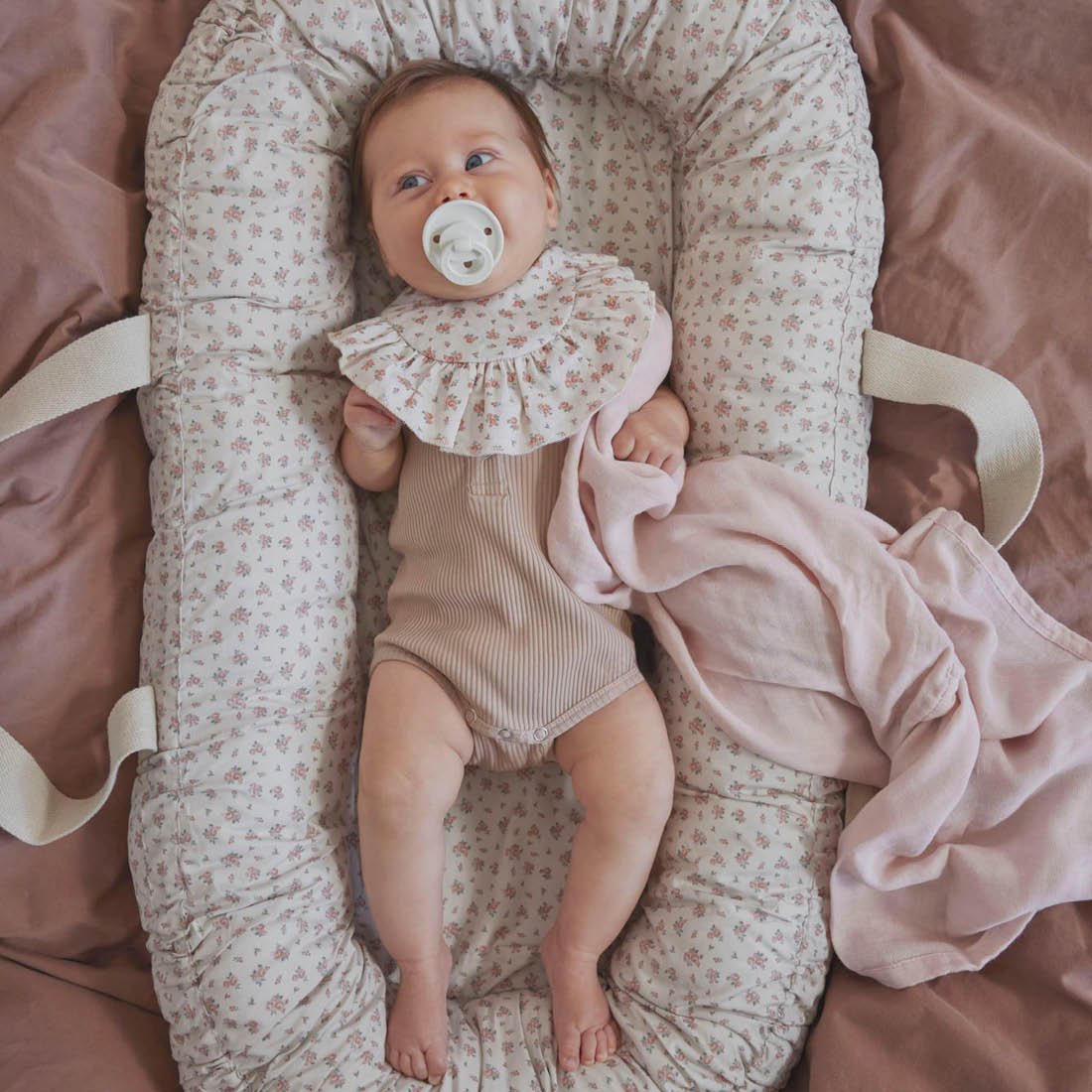 Elodie Cucle silikon Binky Bundle za novorođenče Powder Pink (0-6m) 2kom - Image 6