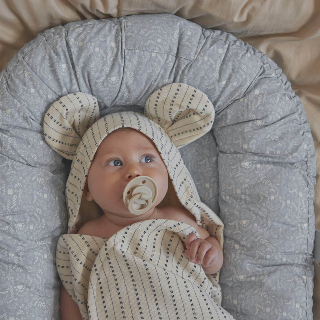Elodie Cucle silikon Binky Bundle Pure Khaki (3m+) 2kom - Image 2