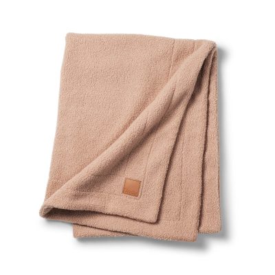 Elodie Baršunasta dekica Pink Bouclé
