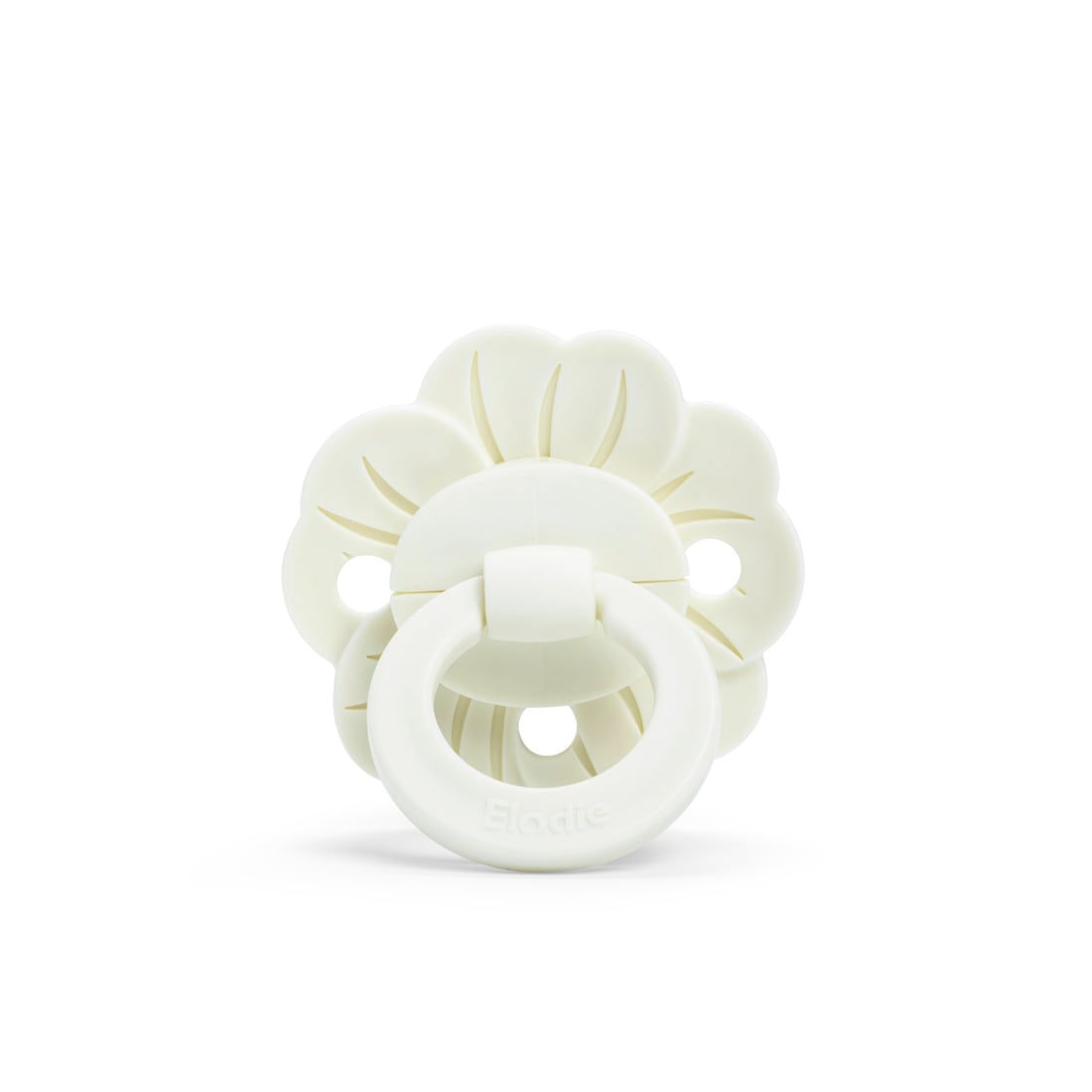Elodie simetrična cucla/duda Bloom Vanilla White