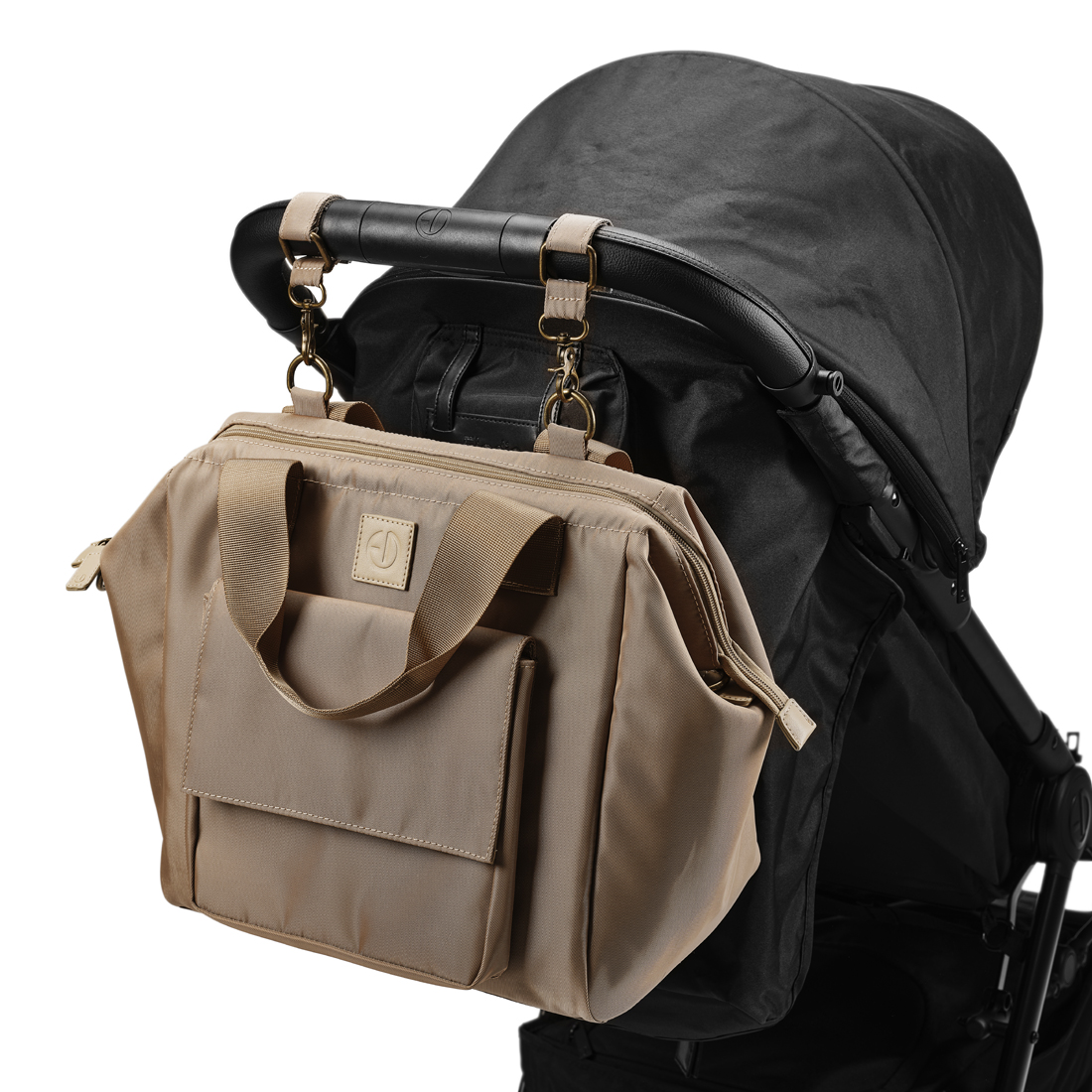 Elodie Torba za previjanje Wide Frame - Pure Khaki - Image 5