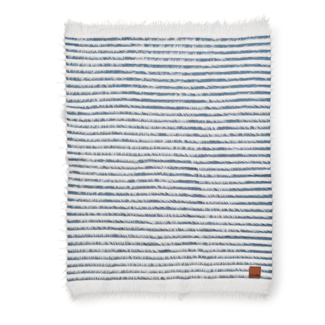 Elodie Plišana pletena dekica Furry Knit Blanket, Berry Blue - Image 5