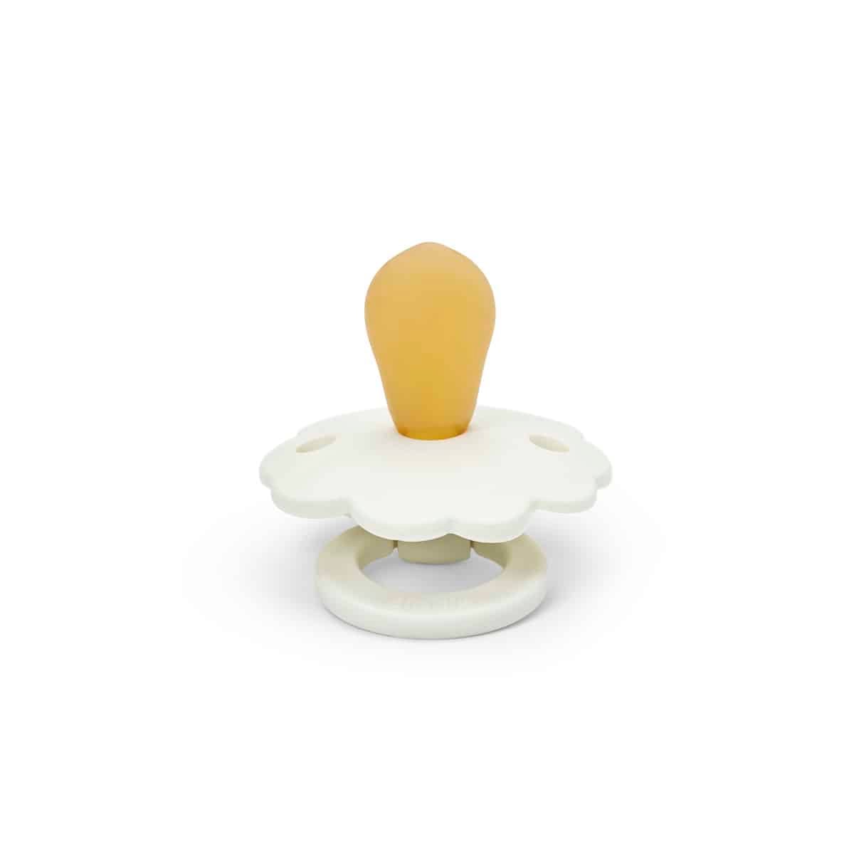 Elodie simetrična cucla/duda Kaučuk Bloom Vanilla White - Image 6