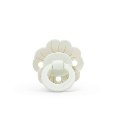 Elodie simetrična cucla/duda Kaučuk Bloom Vanilla White