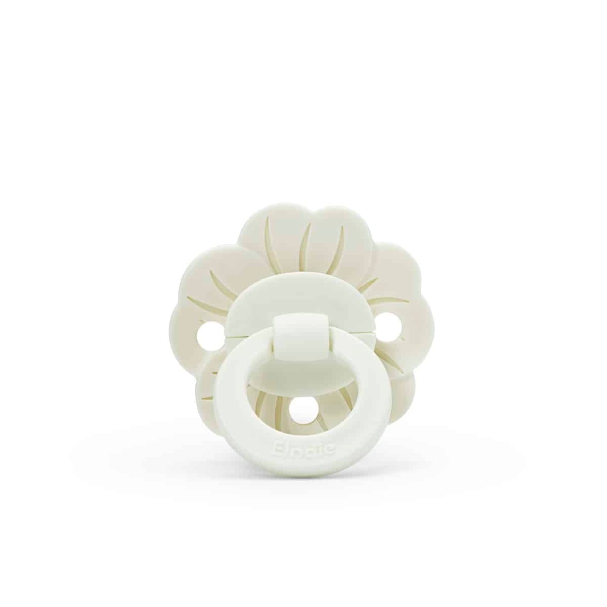 Elodie simetrična cucla/duda Kaučuk Bloom Vanilla White